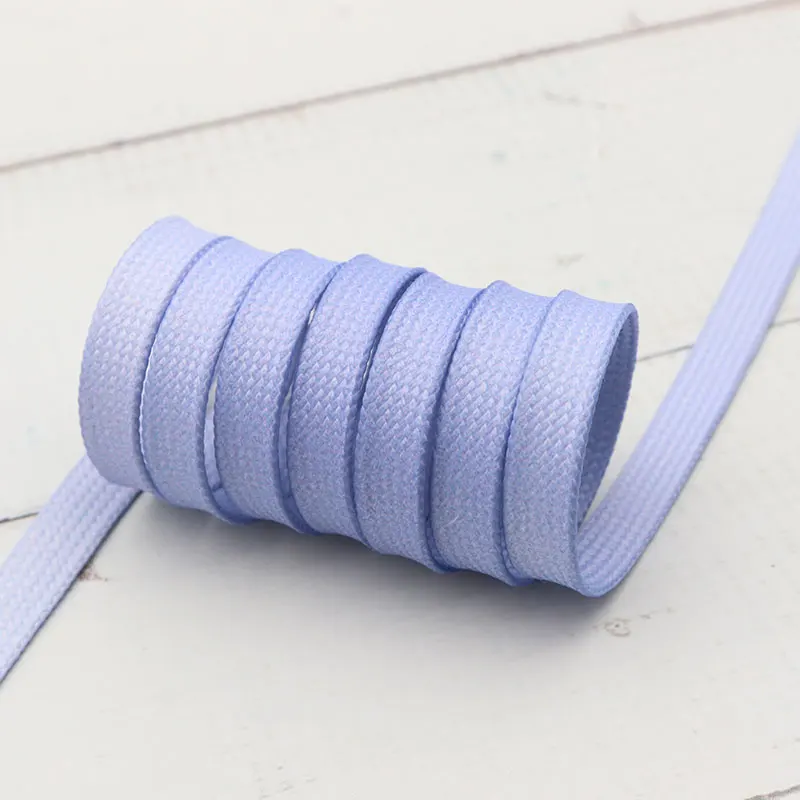 Coolstring Shoe Accessory Fashion Cordon 115/137CM*8MM Heat Transfer Printed Lacets Pink Blue Purple Gradient Color Pretty Tapes