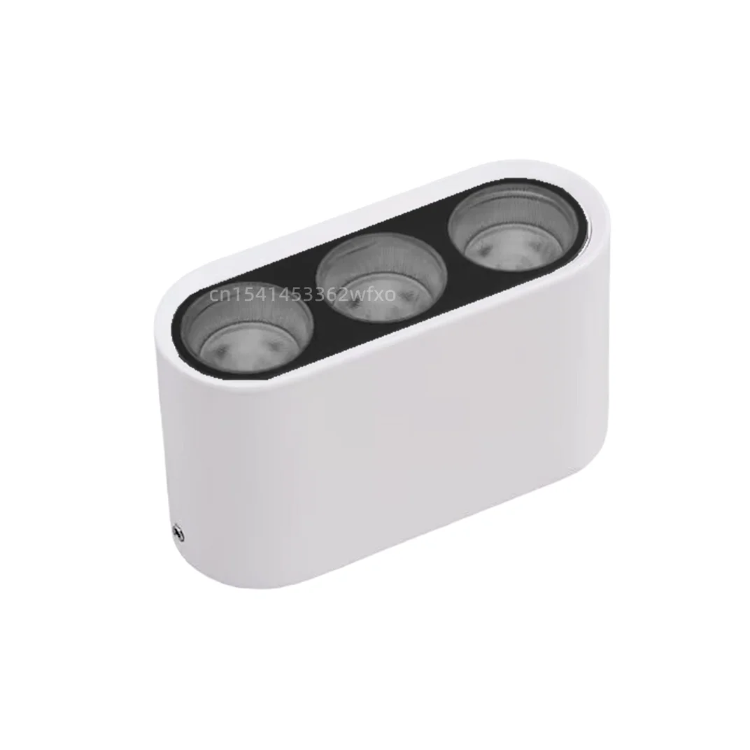 Dimmable surface mounted LED downlight spotlight 6W 12W sky light COB line light AC110-220V living room kitchen interior lighting