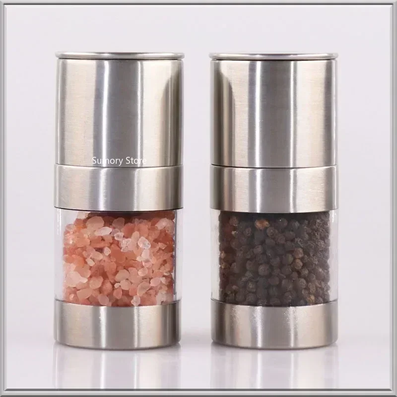 Manual Salt Pepper Grinder Stainless Steel for Kitchen