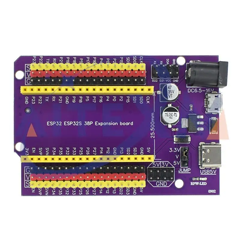ตัวเลือกสินค้า ESP32 บอร์ดพัฒนา WiFi + Bluetooth ประหยัดพลังงาน