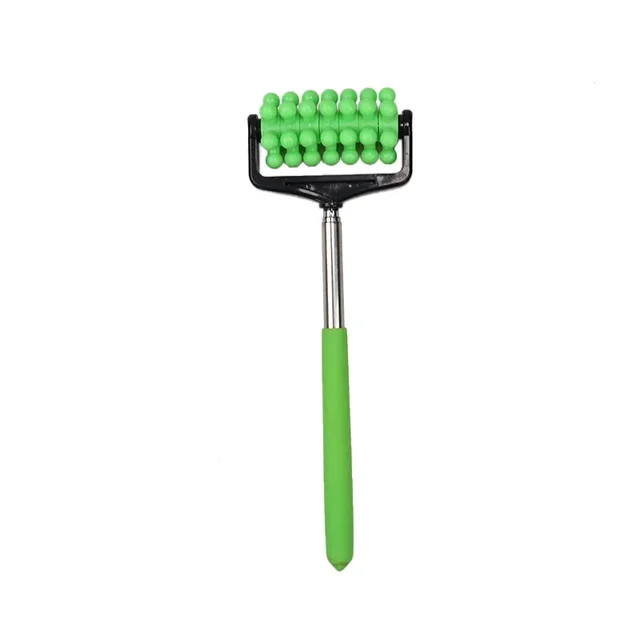 Back Scratcher Telescopic Massage Roller Relaxing Hand Massage Tool Reflexology Face Hand Foot Back Body Therapy Roller Massage 4