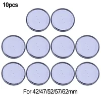 10pcs 70mm Transparent Plastic Coin Capsules With  Gasket Coin Collecting Box Case For Coins Medal Storage Capsules Coin Holder 2