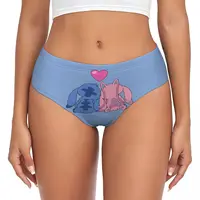 Women's Stitch And Angel Brief Underwear Cozy Breathable Briefs Panties 1