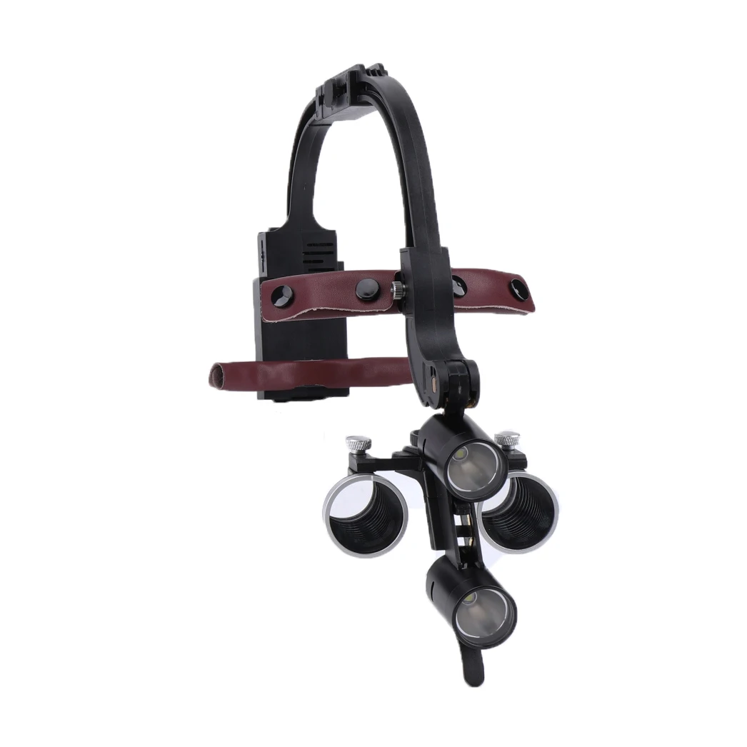 Surgical Headlight 3.5X 2.5X Surgical Loupes Dental Headlamp 5W LED Light Li Battery Head WareLamp Dentistry