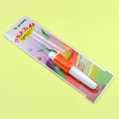 Japan TULIP Wool felt felting needle SET Pen type handle Poke needle replace needles Auxiliary tool 1order = 1pc