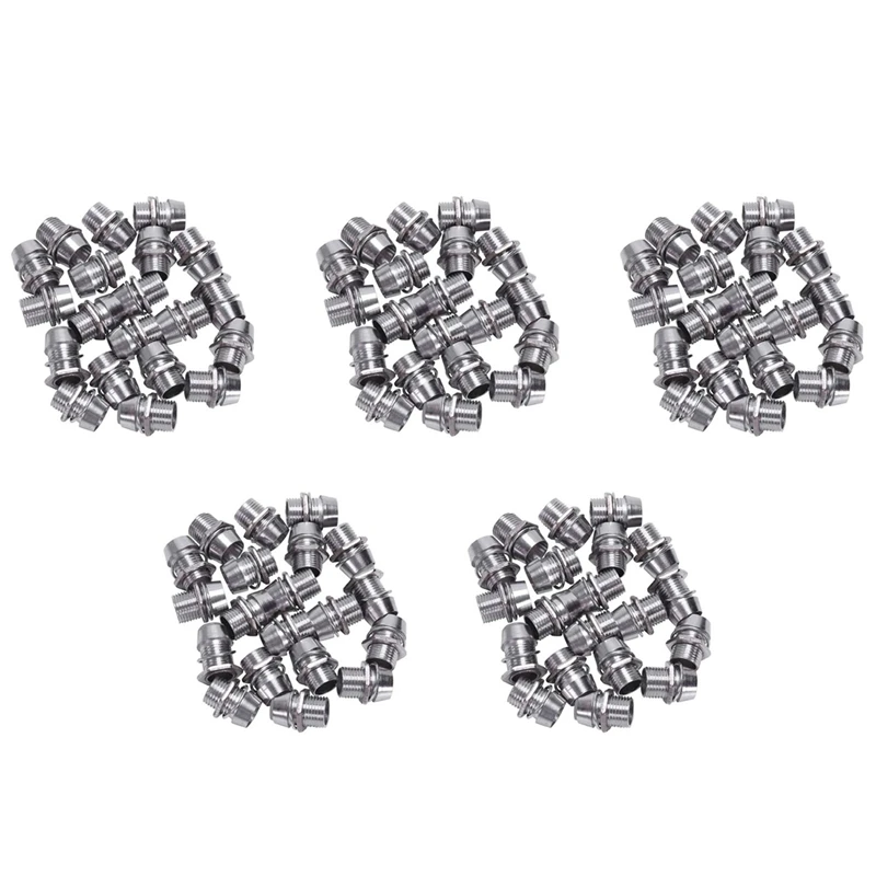 

100 Pcs Copper 5Mm Light Emitting Diode LED Holder Mount Panel Display