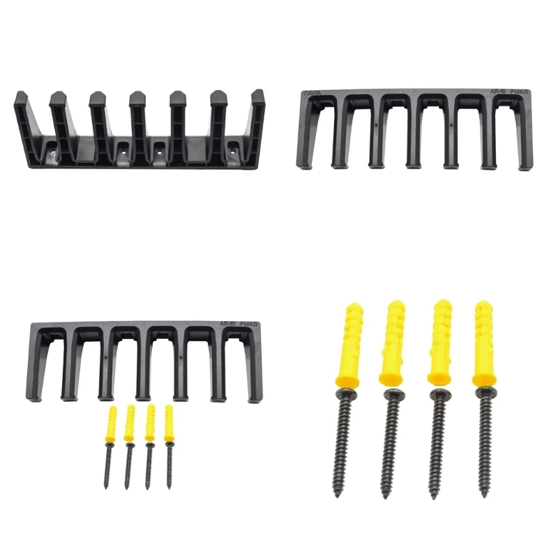 

6Standard Rack Wall Mount Shelves Magazines and Books Display Stand Holder Rack Stylish Wall Storage Container