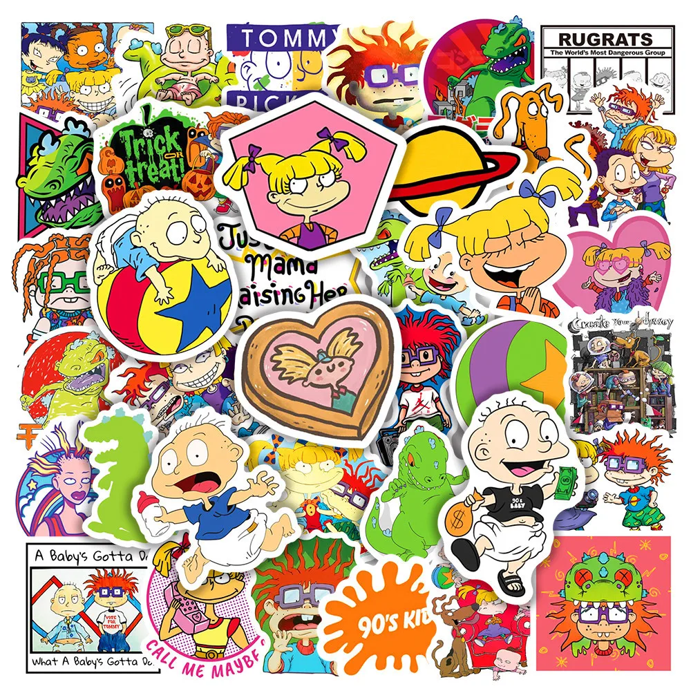 10/30/50/100pcs Imp Paris Line Cute Cartoon Graffiti Stickers Kawaii Anime Stickers Kids Toys Laptop Diy Scrapbook Decor Sticker