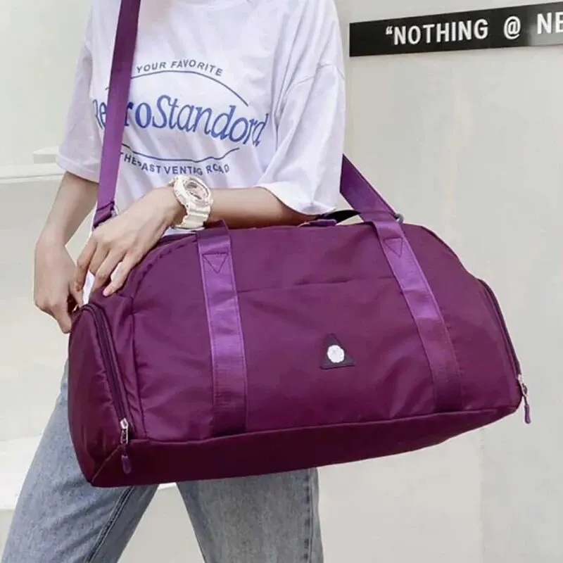 Fitness Bag Wet and Dry Separation Compartments Duffle Pouch Gym Yoga Training Sports Handbag Outdoor Weekend Backpack