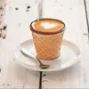 Semi-automatic machine Coffee Shop Use Mini Waffle Cone Maker Edibel Tea Cup 3 Heads CFR BY SEA 1