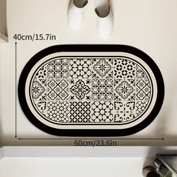 Enhanced Non-Slip Quick-Dry Rubber Bath and Toilet Mat Set (S23)