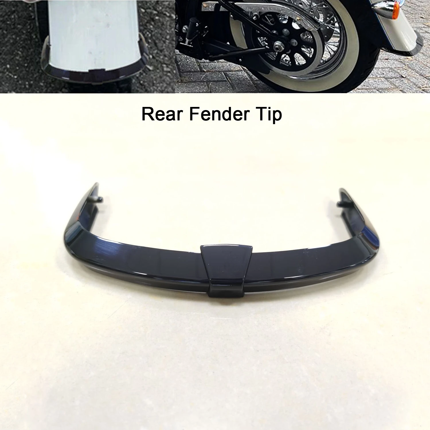 Stainless Steel Front Fender Spear Trim For Harley Touring (1982-2013) & Softail (1986-2017)