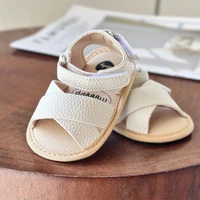 Baby Girls Boys Sandals Infant Summer Beach Shoes Anti Slip Rubber Sole Outdoor First Walking Crib Shoes 6