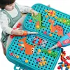 Electric Drill Screw Nut 3D Puzzle Toys Pretend Play Dinosaur Tool Toy Drilling Assembly Engineering Educational Toys for Boys 4