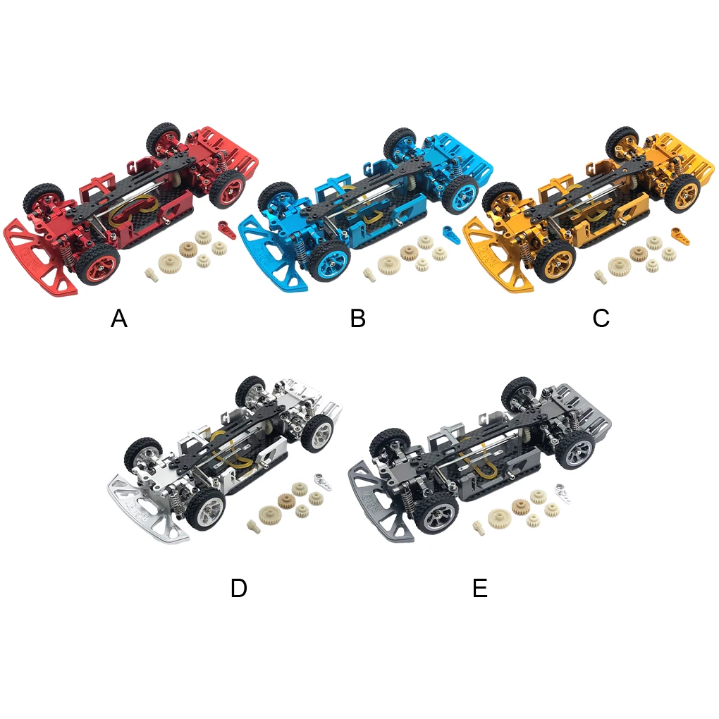 

Автомобильная рама RCGOFOLLOW, радиоуправляемая деталь автомобиля, точная рамка Шасси для 1/28 Wltoys K969, дрифт-машина, радиоуправляемая обновленная деталь, радиоуправляемые автомобильные аксессуары, золотой