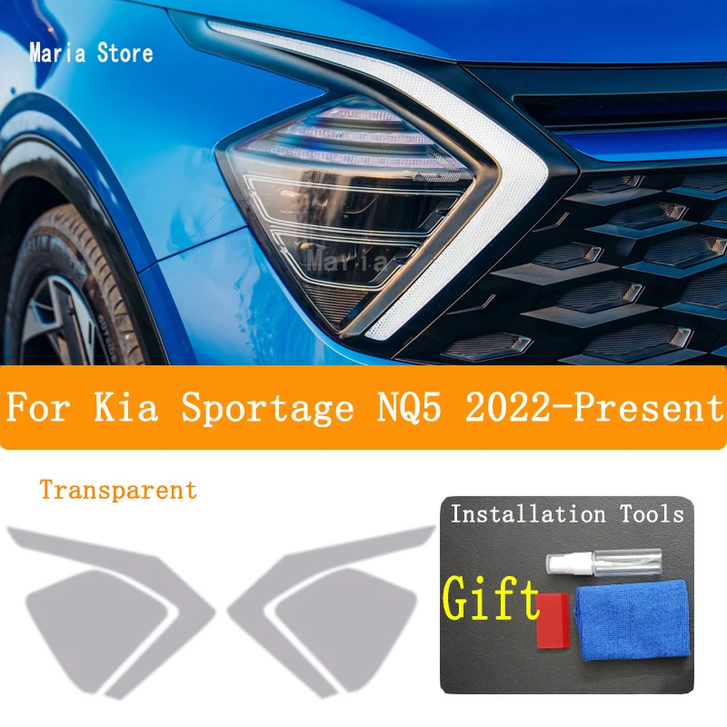 For Kia Sportage NQ5 2022-2023 Accessories 2 Pcs Car Headlight