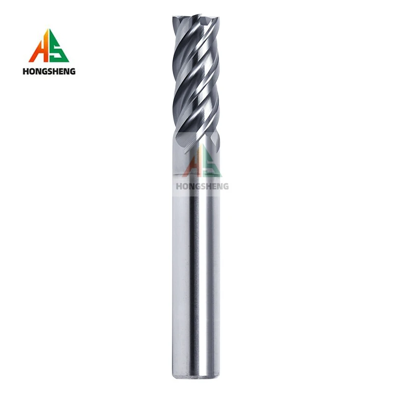 HRC70 1 2 3 4 6 7 8 10 12 14 20 Utensili da Taglio per Fresatura in Lega di Tungsteno, Frese per Macchine CNC, Frese in Carburo - immagine 6