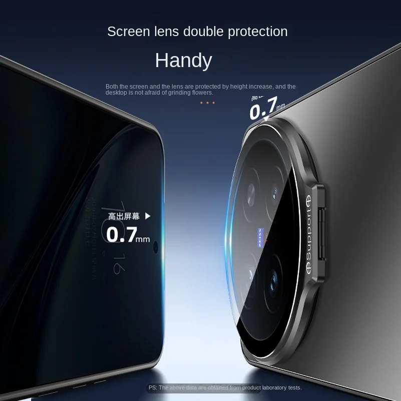 Fully Enveloped Retractable Glass Lens Holder Protective Acrylic Case