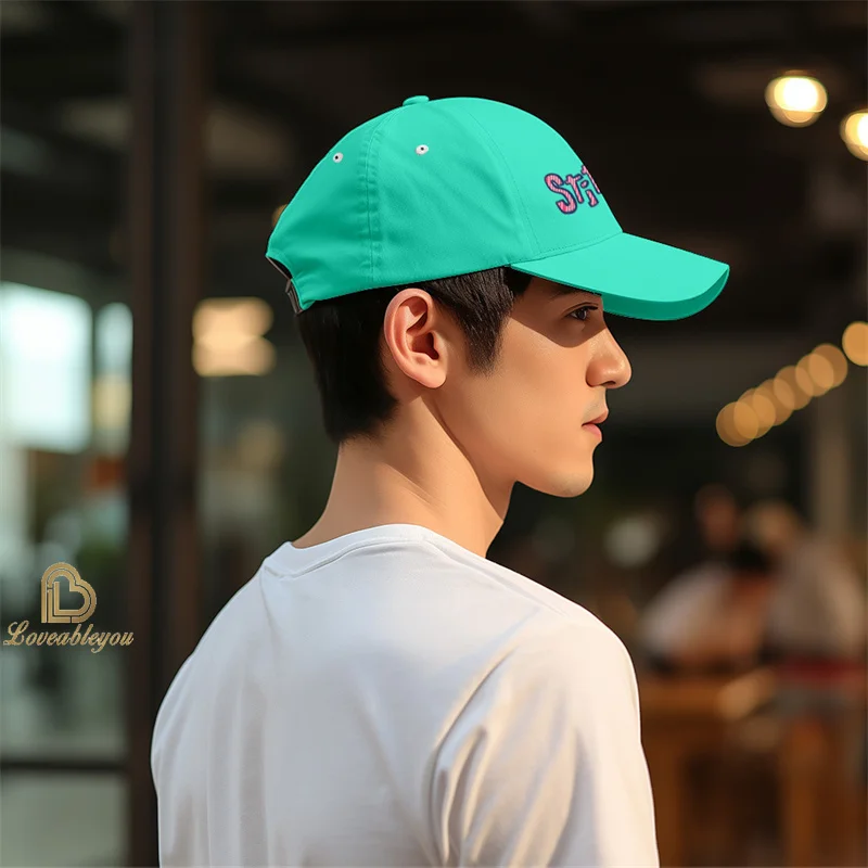 Stitch Hat Print Cartoon Peaked Cap Summer Travel Sun Hat Men's and Women's Fashion Adjustable Hip Hop Baseball Cap