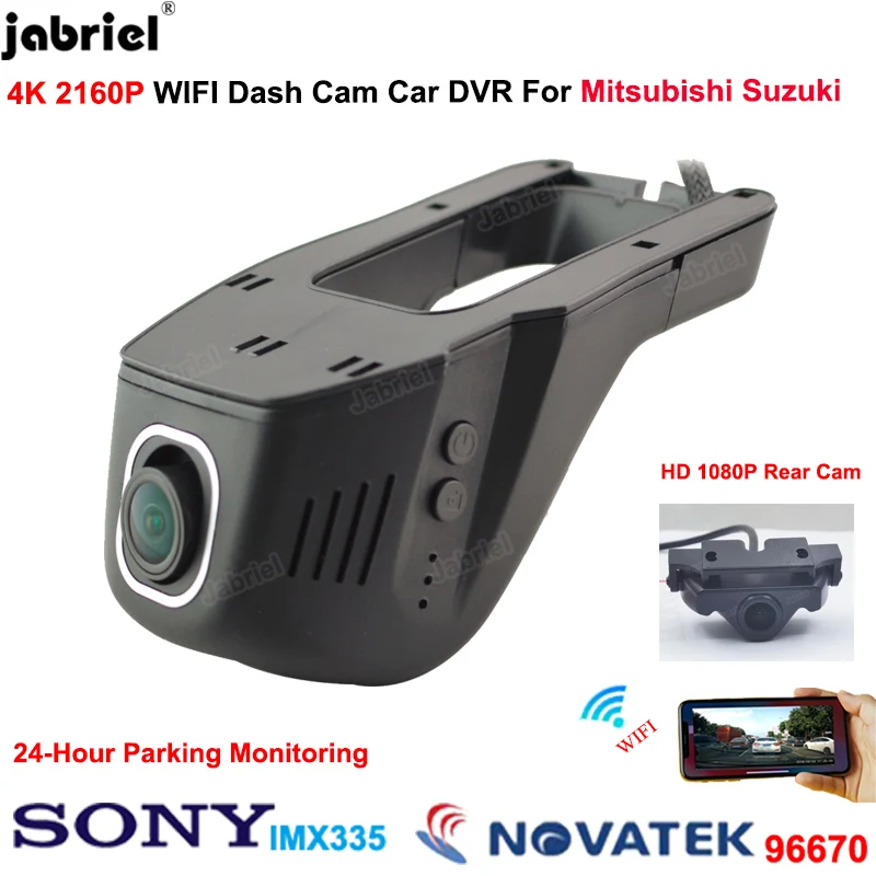 

4K Dash Cam Car DVR for Suzuki swift Swace Across Ignis jimny SX4 XL7 vitara Baleno Ignis Ertiga Splash Equator for Mitsubishi