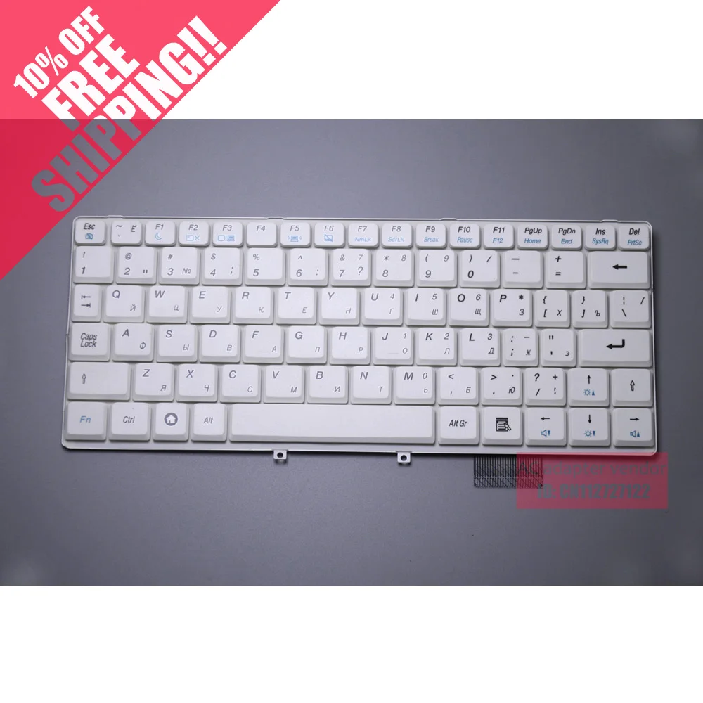 

RU Russian FOR LENOVO S9 M9 S10 S10E M10 laptop keyboard white