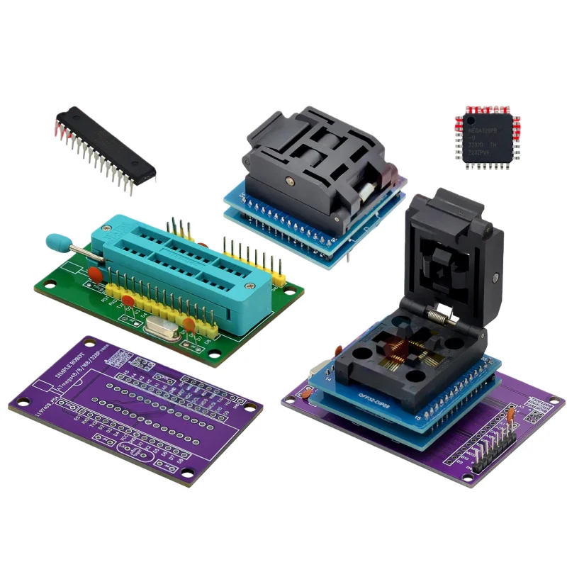 ATMEGA328P-PU DIP-28 Speicherchip für UNO ATMEGA328PB-AU und kompatible Programmier- und Testsockete usw.