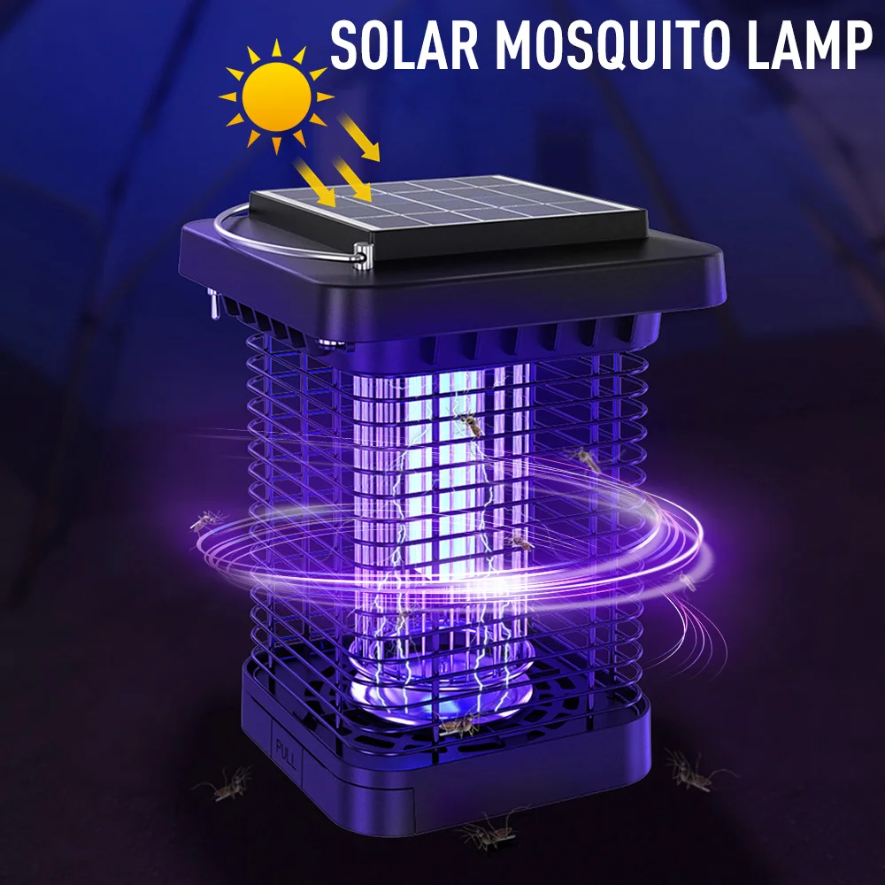 Lampe de jardin solaire anti-moustique avec lumière UV - Livraison Off –  la-boutique-de-la-forme