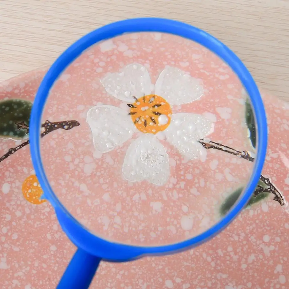 

Loupe Magnifier Useful Portable Multi-scene Application Children Acrylic Hand-held Magnifier for Reading