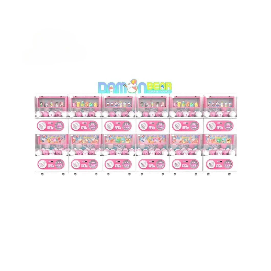 Wangerbao Vendita Calda All'Ingrosso Distributore Automatico Di Uova Intrecciate A Gettoni Gashapon Toys Distributori Automatici Gacha Personalizzati