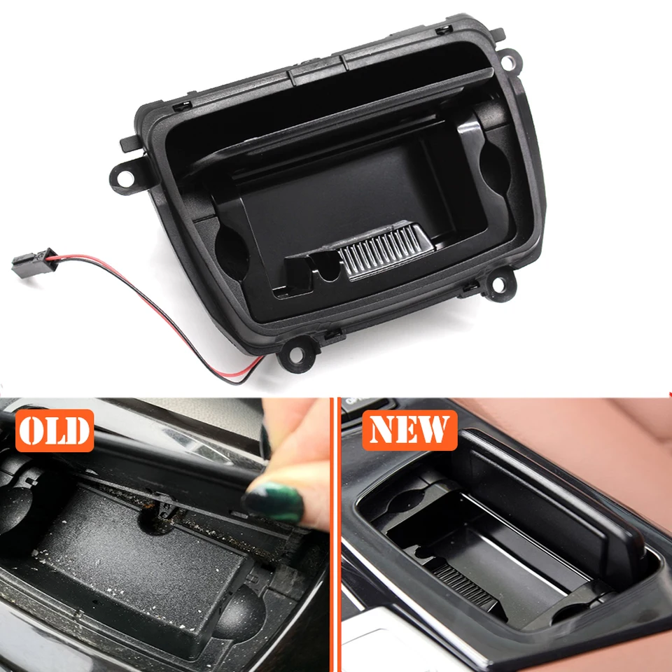 Autosigarettenas-asbak Voor BMW 5 Serie F10 F11 F18 Asbak Materiaal ABS En PC Asbak Auto Voor Middenconsole Asbak Cover 51169206347 Vervanging Autosigaretten Asbakken