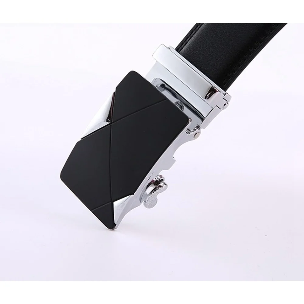 2023 New Hot Selling Belt Square Metal Head Men's Business Belt Automatic Buckle Belt Casual Student Belt_voghion.com