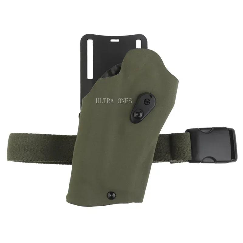 Pistol Holster Tactical Gun Airsoft Hunting P320 Belt Waist QLS Quick Mount Adapter Leg Shroud Drop