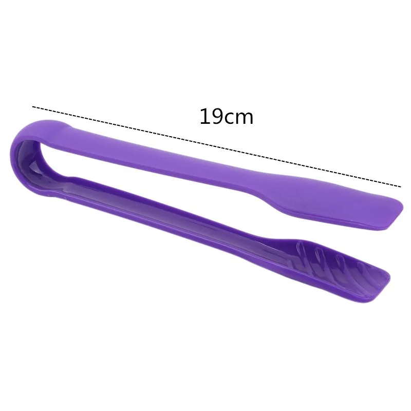 PP Food Tong 3pcs Non-slip Cooking Clip Clamp BBQ Salad Tools Silicone Grill Kitchen Accessories food tongs