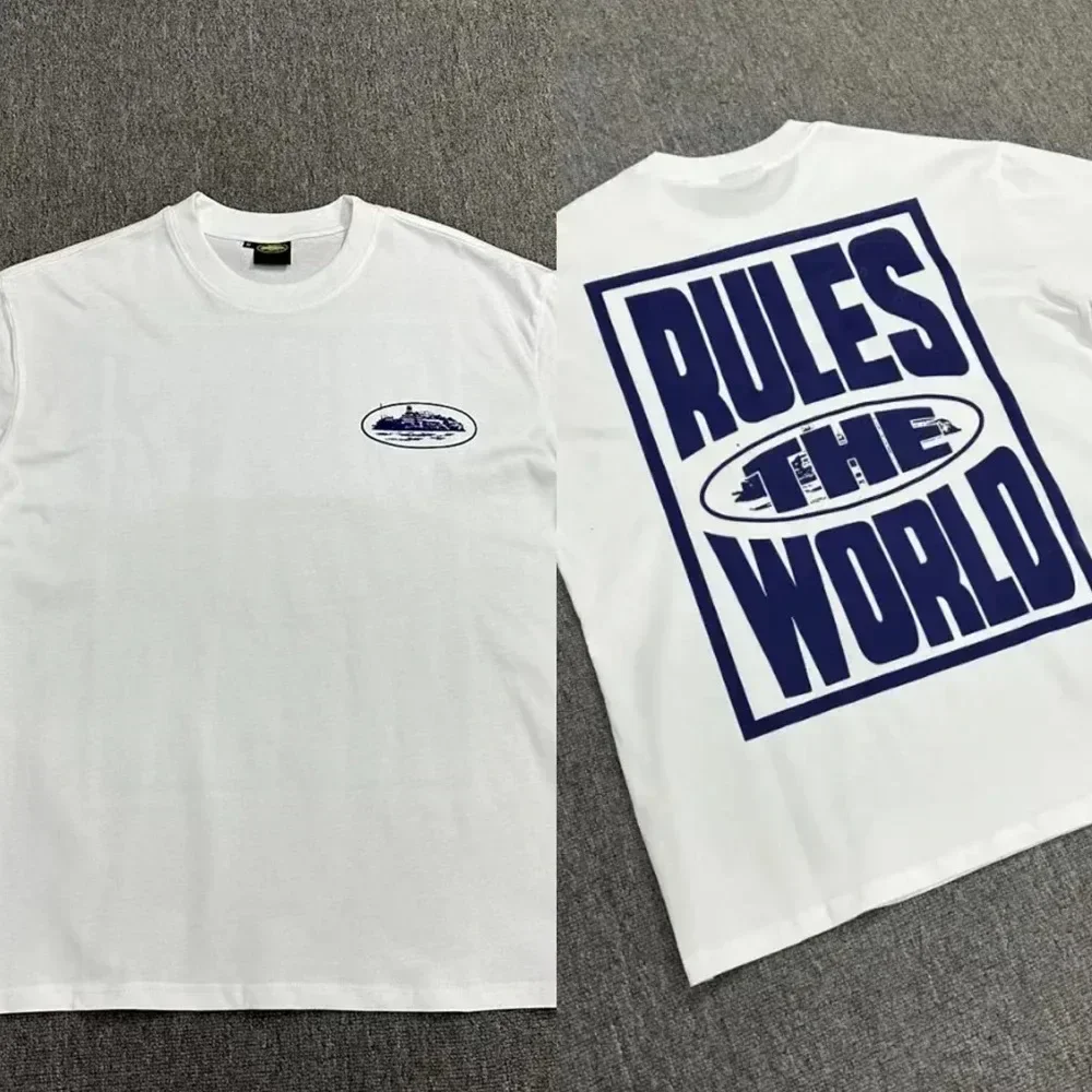 thumbnail image 1 of Camiseta con estampado de letras de grafiti tianjinghao remera de ALGODÓN cuello redondo Harajuku Y2k ropa de calle 2024, 1 of 1