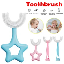 

Children’s U-shape Toothbrush For 360° Thorough Cleansing Baby Soft Infant Tooth Teeth Clean Brush Baby Oral Health Care
