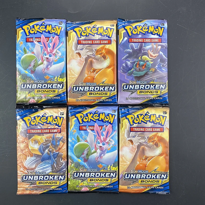 10/20 Pz Carte Pokemon Tcg: Crimson Invasion Sword & Shield Sun Moon Evolutions English Trading Card Booster Box Da Collezione Gi