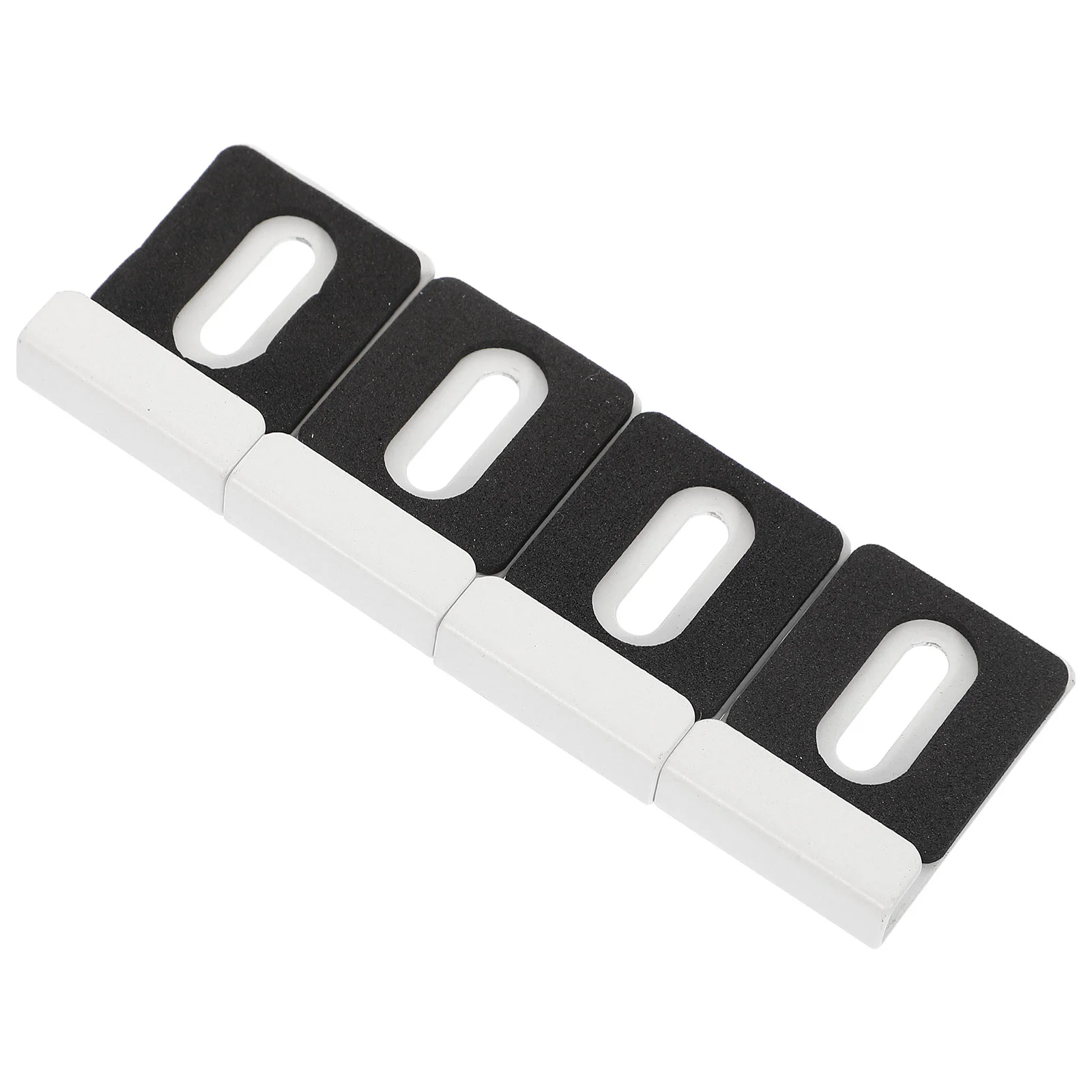 4 Pcs Clip Buckle Mirror Hangers for The Wall Mount Brackets Hanging on Fixed Picture Clips Stainless Steel Hardware