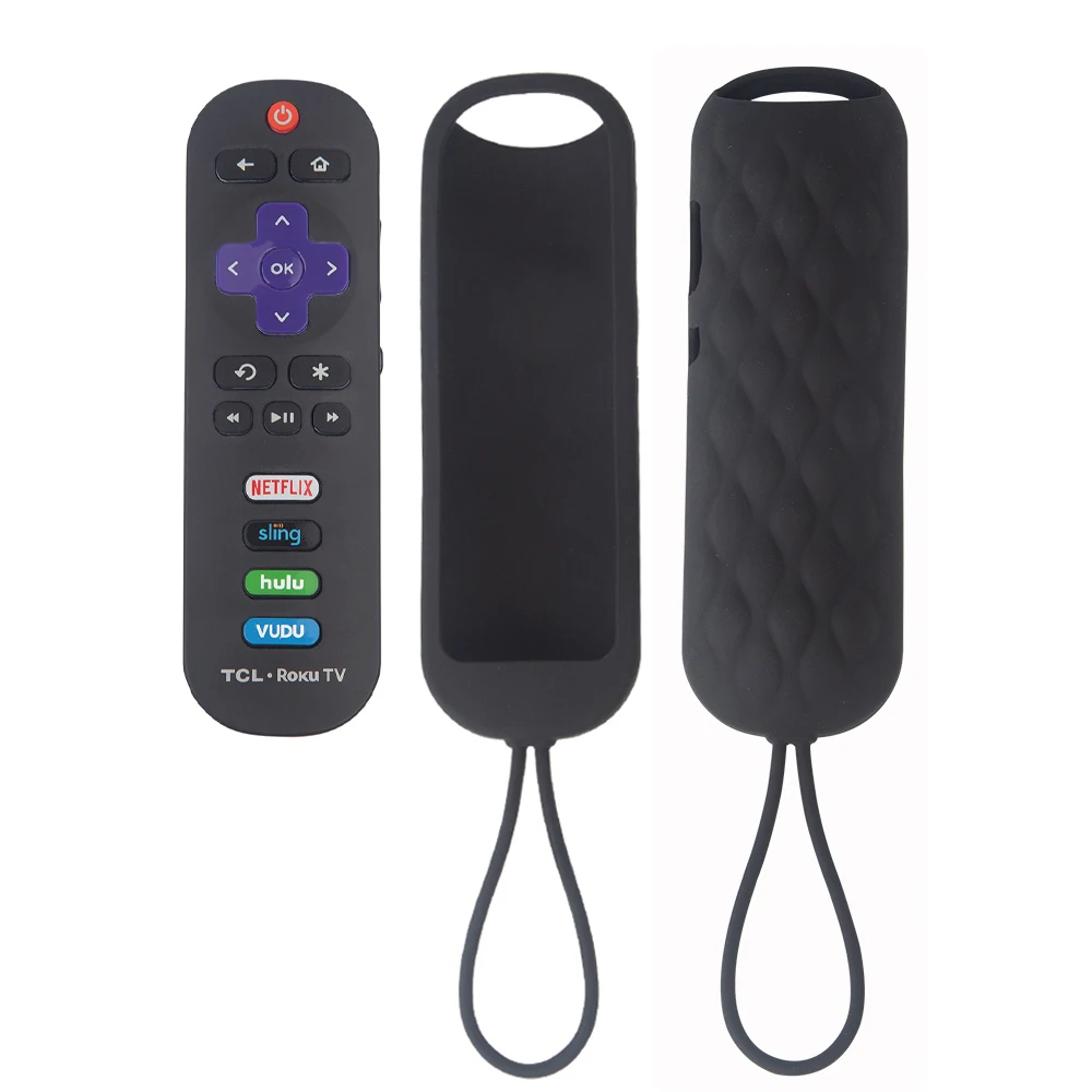 Silicone Remote Case SIKAI-Remote Control Case for TCL Roku RC280 Shockproof Protective Cover for Roku 3600R/TCL RC280 TV Remote Cont