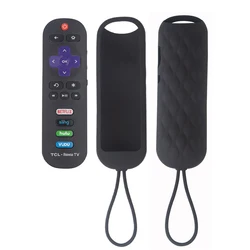 Shockproof Silicone Protective Remote Control Cover for 14x4.6x1.9 (Black)