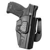 M&P 9MM,OWB Holster,Only Fit Smith & Wesson M&P 9MM/.40 M2.0 3.6/4.0/4.25 INCH Barrel & S&W SD9VE/SD40VE. 360 Degrees LevelI 1