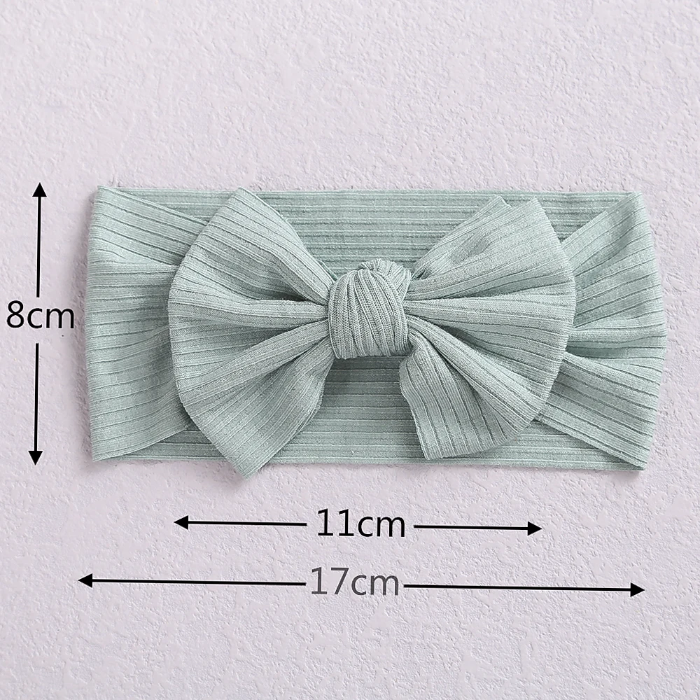 1pcs Kid Baby Headwrap Baby Girl Headband Solid Color Hair Band Toddler Turban Photography Supplies Birth Gift Hair Accessories