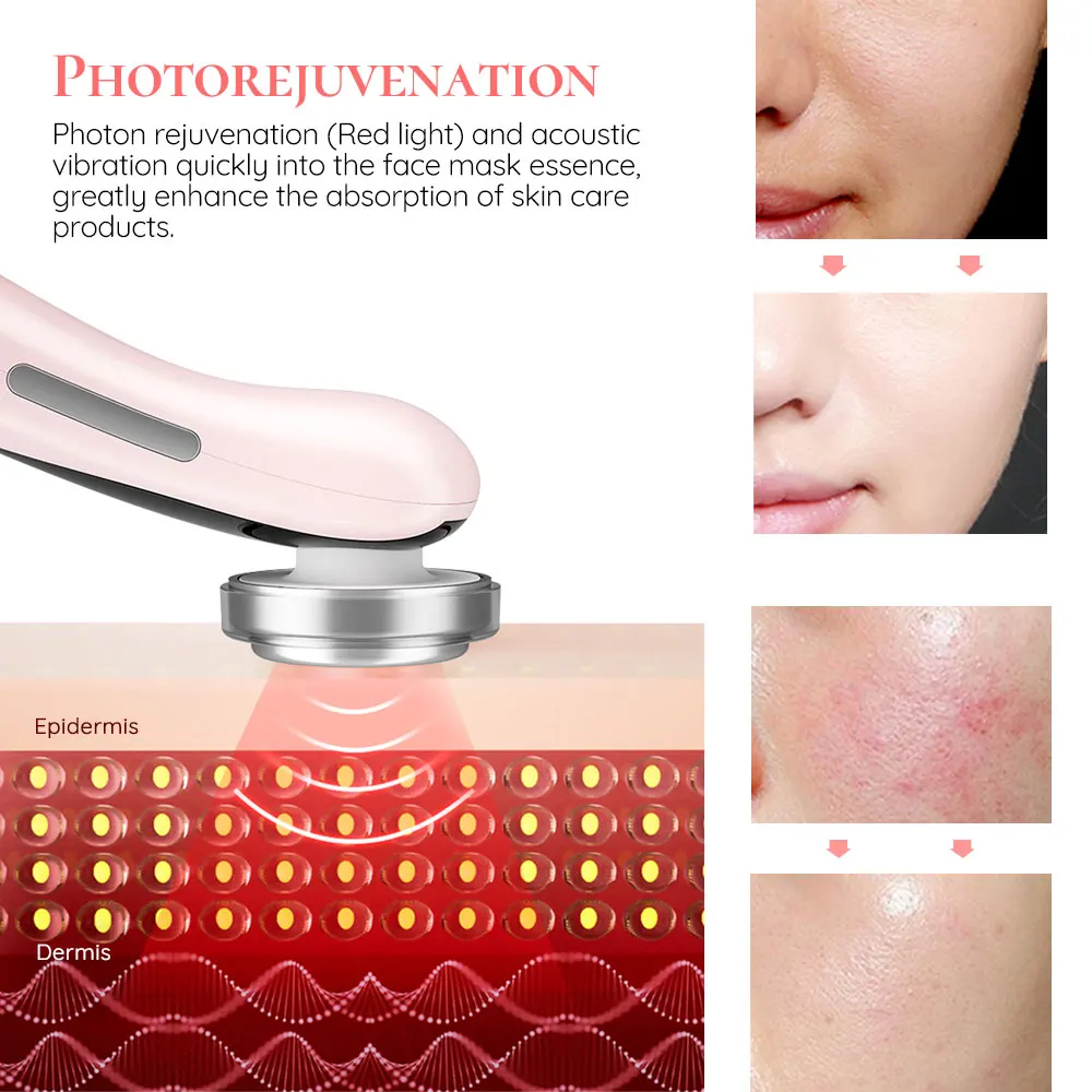 Hifu Masajeador Facial Ultrasonic Skin Care Beauty Tools Face Cleaning Skin Rejuvenation Lifting Tighten Eye Care Face Massager