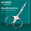 MR.GREEN Eyebrow Scissors Curved Blade Cuticle Scissors Professional Stainless Steel Manicure Trimmer Hair Remover Tool 1