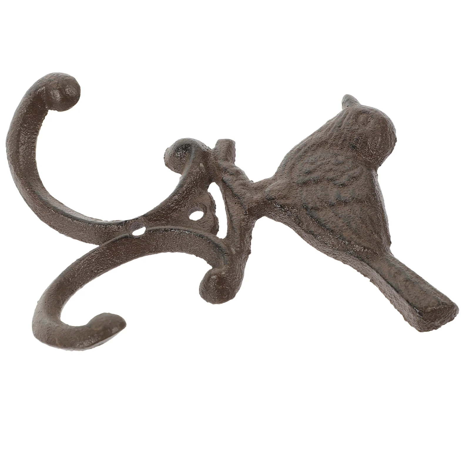 

Cast Iron Bird Hook Metal Wall Hooks Retro Bath Towel Clothes Hanger Shaped Coat Vintage Office Decor
