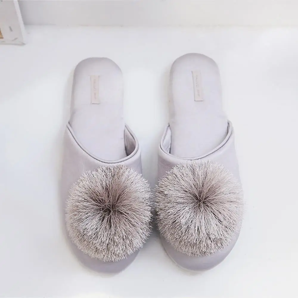 

Slipper Winter Slipper Non-slip Women Soft Slippers Flat Shoes Plush Winter Anti-Skid Indoor Cozy Fluffy House Shoe Closed Toe T