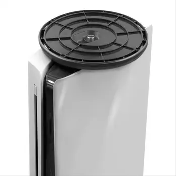 [B63C] Base per console di gioco con supporto verticale per supporto base stabile per console sottile PS5/PS5 nero
