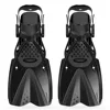 Adjustable Short Snorkel Foot Swimming Flippers Fins Beginner Water Sports Equipment Portable Diving Flippers Men Women 2