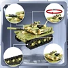 MOC 99A Main Battle Tank M1A2 War Military City Vehicle Car Building Blocks Classic Model Bricks Kits Sets Ideas 4