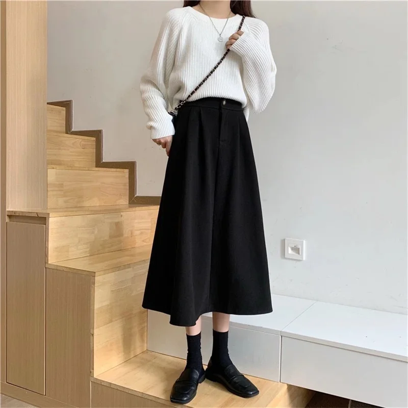 Рисунок 6 - Повседневная Длинная Юбка-миди А-силуэта