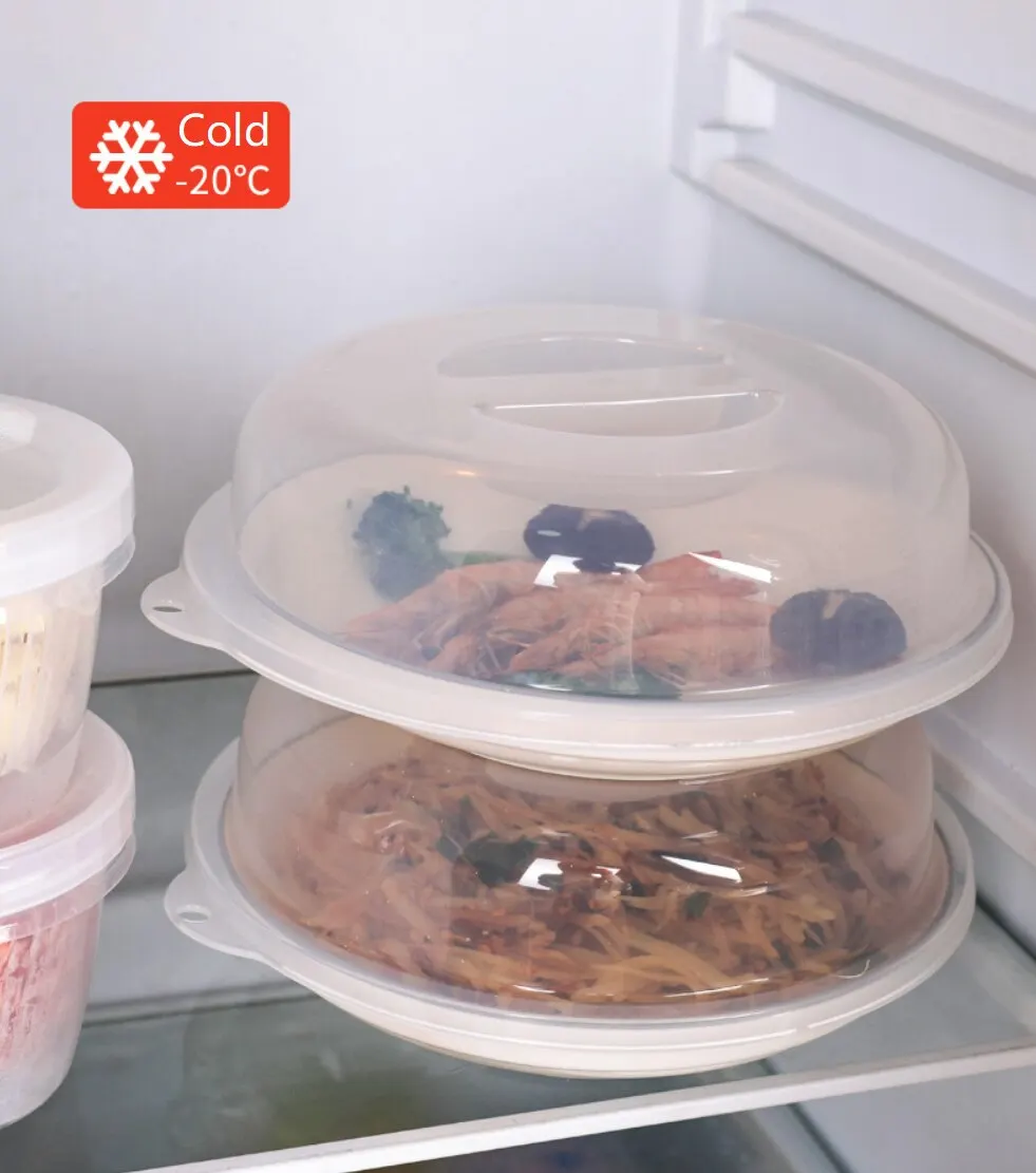Microwave Splatter Cover Microwave Cover for Food Large Plate Guard Lid with Steam Vents Keep Clean
